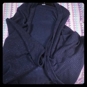 Blue Short Sleeve Sweater